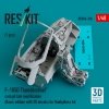 RESKIT RSU48-0336 F-105D Thunderchief cockpit late modification (Basic edition with 3D decals) for HobbyBoss kit (3D Printed) 1/48